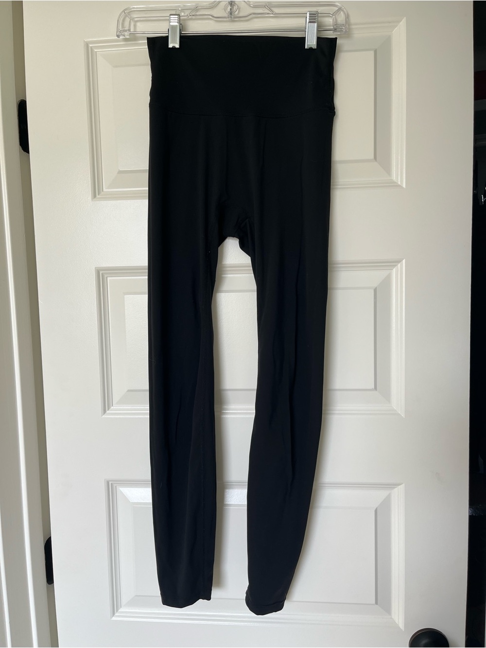 Adanola Black High-Rise Seamless Leggings - XS